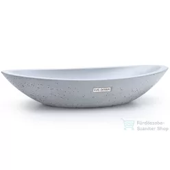  Svis Design ORION BASIC mosdó 60 cm - világosszürke, dekor nélkül, matt lakk UBX.ORION.BC.060.901.00.00.1