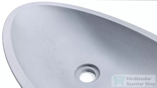 Svis Design ORION BASIC mosdó 60 cm - világosszürke, dekor nélkül, matt lakk UBX.ORION.BC.060.901.00.00.1