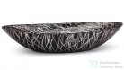 Svis Design ORION BASIC mosdó 60 cm - PUNK, fekete és pezsgő, félmatt lakk UBX.ORION.BC.060.915.PU.04.2