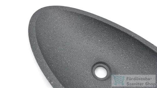 Svis Design ORION HARDCORE mosdó 60 cm - közepes szürke, dekor nélkül, matt lakk UBX.ORION.HC.060.904.00.00.1