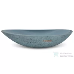 Svis Design ORION SANDBLASTED mosdó 60 cm - natúr, dekor nélkül, matt lakk UBX.ORION.SB.060.000.00.00.1