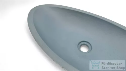 Svis Design ORION SANDBLASTED mosdó 60 cm - natúr, dekor nélkül, matt lakk UBX.ORION.SB.060.000.00.00.1