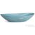 Svis Design ORION SANDBLASTED mosdó 60 cm - közepes kobaltkék, dekor nélkül, matt lakk UBX.ORION.SB.060.506.00.00.1
