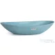 Svis Design ORION SANDBLASTED mosdó 60 cm - közepes kobaltkék, dekor nélkül, matt lakk UBX.ORION.SB.060.506.00.00.1