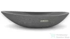 Svis Design ORION SANDBLASTED mosdó 60 cm - közepes szürke, dekor nélkül, matt lakk UBX.ORION.SB.060.904.00.00.1