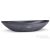 Svis Design ORION SANDBLASTED mosdó 60 cm - közepes szürke, dekor nélkül, matt lakk UBX.ORION.SB.060.904.00.00.1