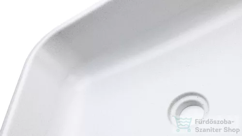 Svis Design mosdó 60 cm PERSEUS BASIC - natúr, dekor nélkül, matt lakk UBX.PERSEUS.BC.060.000.00.00.1