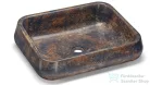 Svis Design mosdó 60 cm PERSEUS BASIC - GRANITE, kékesszürke és okker, félmatt lakk UBX.PERSEUS.BC.060.000.GR.01.2
