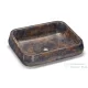 Svis Design mosdó 60 cm PERSEUS BASIC - GRANITE, kékesszürke és okker, félmatt lakk UBX.PERSEUS.BC.060.000.GR.01.2