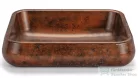 Svis Design mosdó 60 cm PERSEUS BASIC - SMOKED METAL, réz és fekete, félmatt lakk UBX.PERSEUS.BC.060.000.MS.01.2