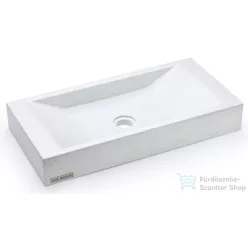   Svis Design mosdó 60 cm SIRIUS BASIC - natúr, dekor nélkül, matt lakk UBX.SIRIUS.BC.060.000.00.00.1