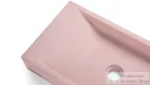 Svis Design mosdó 60 cm SIRIUS BASIC - nagyon világos téglavörös, dekor nélkül, matt lakk UBX.SIRIUS.BC.060.301.00.00.1