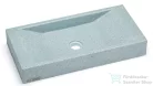 Svis Design mosdó 60 cm SIRIUS HARDCORE - nagyon világos kobaltkék, dekor nélkül, matt lakk UBX.SIRIUS.HC.060.501.00.00.1