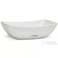   Svis Design mosdó 50 cm VIRGO BASIC - natúr, dekor nélkül, matt lakk UBX.VIRGO.BC.050.000.00.00.1