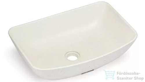 Svis Design mosdó 50 cm VIRGO BASIC - natúr, dekor nélkül, matt lakk UBX.VIRGO.BC.050.000.00.00.1