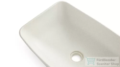 Svis Design mosdó 50 cm VIRGO BASIC - natúr, dekor nélkül, matt lakk UBX.VIRGO.BC.050.000.00.00.1