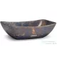 Svis Design mosdó 50 cm VIRGO BASIC - GRANITE, kékesszürke és okker, félmatt lakk UBX.VIRGO.BC.050.000.GR.01.2