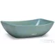 Svis Design mosdó 50 cm VIRGO BASIC - GRANITE, kék és zöld, félmatt lakk UBX.VIRGO.BC.050.000.GR.03.2