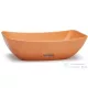 Svis Design mosdó 50 cm VIRGO BASIC - okker, dekor nélkül, matt lakk UBX.VIRGO.BC.050.206.00.00.1