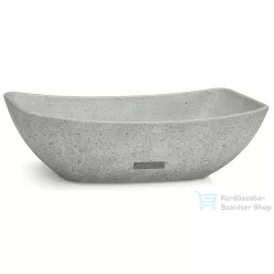   Svis Design mosdó 50 cm VIRGO BASIC - HARDCORE - natúr, dekor nélkül, matt lakk UBX.VIRGO.HC.050.000.00.00.1