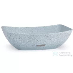   Svis Design mosdó 50 cm VIRGO HARDCORE - nagyon világos kobaltkék, dekor nélkül, matt lakk UBX.VIRGO.HC.050.501.00.00.1