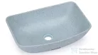 Svis Design mosdó 50 cm VIRGO HARDCORE - nagyon világos kobaltkék, dekor nélkül, matt lakk UBX.VIRGO.HC.050.501.00.00.1