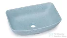 Svis Design mosdó 50 cm VIRGO HARDCORE - közepes kobaltkék, dekor nélkül, matt lakk UBX.VIRGO.HC.050.506.00.00.1