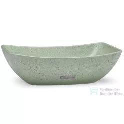   Svis Design mosdó 50 cm VIRGO HARDCORE - közepes kobaltkék, dekor nélkül, matt lakk UBX.VIRGO.HC.050.706.00.00.1