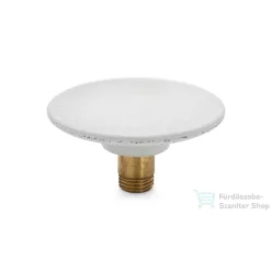   Svis Design csavaros kimeneti dugó 65 mm lefolyóhoz- natúr, dekor nélkül, matt lakk UBY.01.BC.065.000.00.00.1