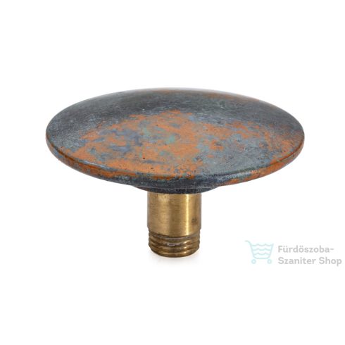Svis Design csavaros kimeneti dugó 65 mm lefolyóhoz- ALCHEMY, kék, fekete és réz, félmatt lakk UBY.01.BC.065.000.AL.01.2