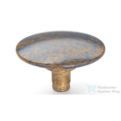 Svis Design csavaros kimeneti dugó 65 mm lefolyóhoz- GRANITE, kékesszürke és okker, félmatt lakk UBY.01.BC.065.000.GR.01.2