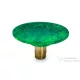 Svis Design csavaros kimeneti dugó 65 mm lefolyóhoz- HURRICANE, zöld, matt lakk UBY.01.BC.065.000.HU.02.1