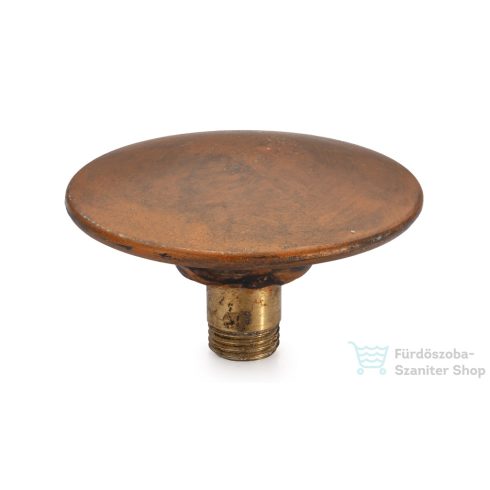 Svis Design csavaros kimeneti dugó 65 mm lefolyóhoz- AGED METAL, réz és fekete, matt lakk UBY.01.BC.065.000.MA.02.1