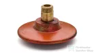 Svis Design csavaros kimeneti dugó 65 mm lefolyóhoz- AGED METAL,metál vörös és réz, félmatt lakk UBY.01.BC.065.000.MA.04.2