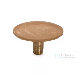   Svis Design csavaros kimeneti dugó 65 mm lefolyóhoz- PATINA, okker, matt lakk UBY.01.BC.065.000.PA.01.1