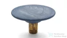 Svis Design csavaros kimeneti dugó 65 mm lefolyóhoz- PATINA, kékesszürke matt lakk UBY.01.BC.065.000.PA.05.1