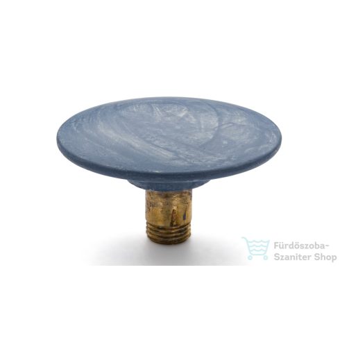 Svis Design csavaros kimeneti dugó 65 mm lefolyóhoz- PATINA, kékesszürke matt lakk UBY.01.BC.065.000.PA.05.1