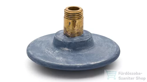Svis Design csavaros kimeneti dugó 65 mm lefolyóhoz- PATINA, kékesszürke matt lakk UBY.01.BC.065.000.PA.05.1