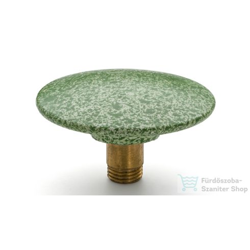 Svis Design csavaros kimeneti dugó 65 mm lefolyóhoz- SPLASH, zöld, matt lakk UBY.01.BC.065.000.SP.01.1