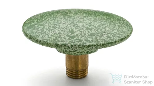 Svis Design csavaros kimeneti dugó 65 mm lefolyóhoz- SPLASH, zöld, matt lakk UBY.01.BC.065.000.SP.01.1