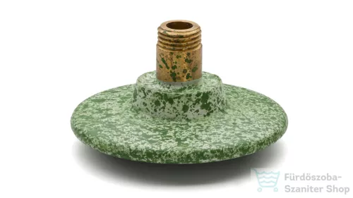 Svis Design csavaros kimeneti dugó 65 mm lefolyóhoz- SPLASH, zöld, matt lakk UBY.01.BC.065.000.SP.01.1