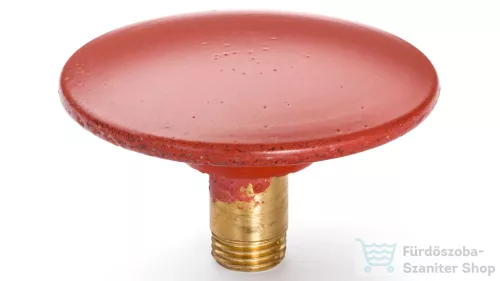 Svis Design csavaros kimeneti dugó 65 mm lefolyóhoz- téglavörös, dekor nélkül, matt lakk UBY.01.BC.065.318.00.00.1
