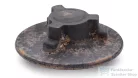 Svis Design zárókupak 65 mm lefolyóhoz- DARK STONE, kék, okker és fekete, matt lakk UBY.02.BC.065.000.DS.01.1