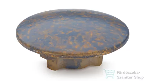 Svis Design kimeneti dugó, zárókupak 65 mm lefolyóhoz - GRANITE, kékesszürke és okker, félmatt lakk UBY.02.BC.065.000.GR.01.2