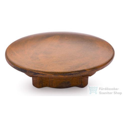 Svis Design zárókupak 65 mm lefolyóhoz- AGED METAL, réz és fekete, matt lakk UBY.02.BC.065.000.MA.02.1