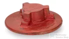 Svis Design zárókupak 65 mm lefolyóhoz- AGED METAL, réz és fekete, matt lakk UBY.02.BC.065.000.MA.02.1