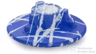 Svis Design zárókupak 65 mm lefolyóhoz- PUNK, kék és fehér, matt lakk UBY.02.BC.065.000.PU.01.1