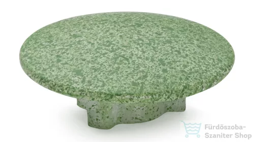 Svis Design zárókupak 65 mm lefolyóhoz- SPLASH, zöld, matt lakk UBY.02.BC.065.000.SP.01.1