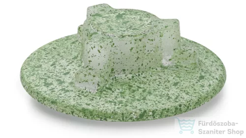 Svis Design zárókupak 65 mm lefolyóhoz- SPLASH, zöld, matt lakk UBY.02.BC.065.000.SP.01.1