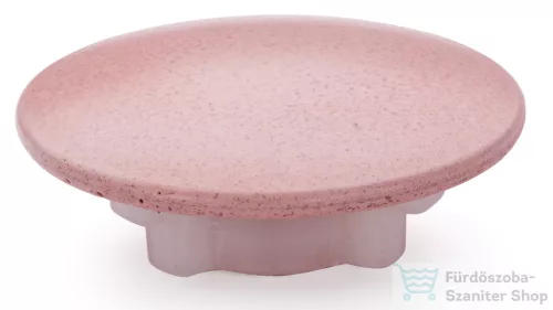 Svis Design kimeneti dugó, zárókupak 65 mm lefolyóhoz - nagyon világos téglavörös, dekor nélkül, matt lakk UBY.02.BC.065.301.00.00.1